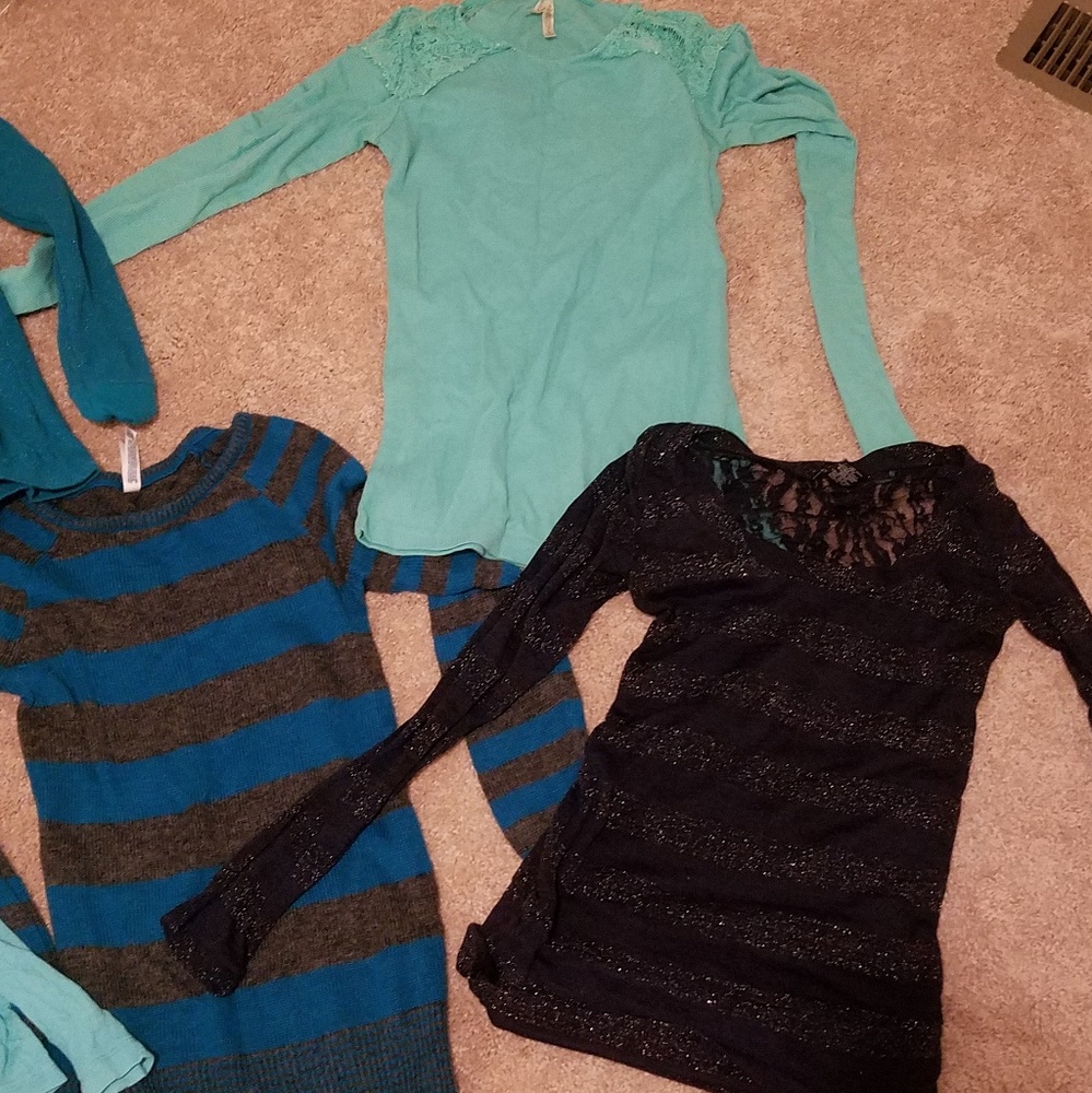 4 shirts